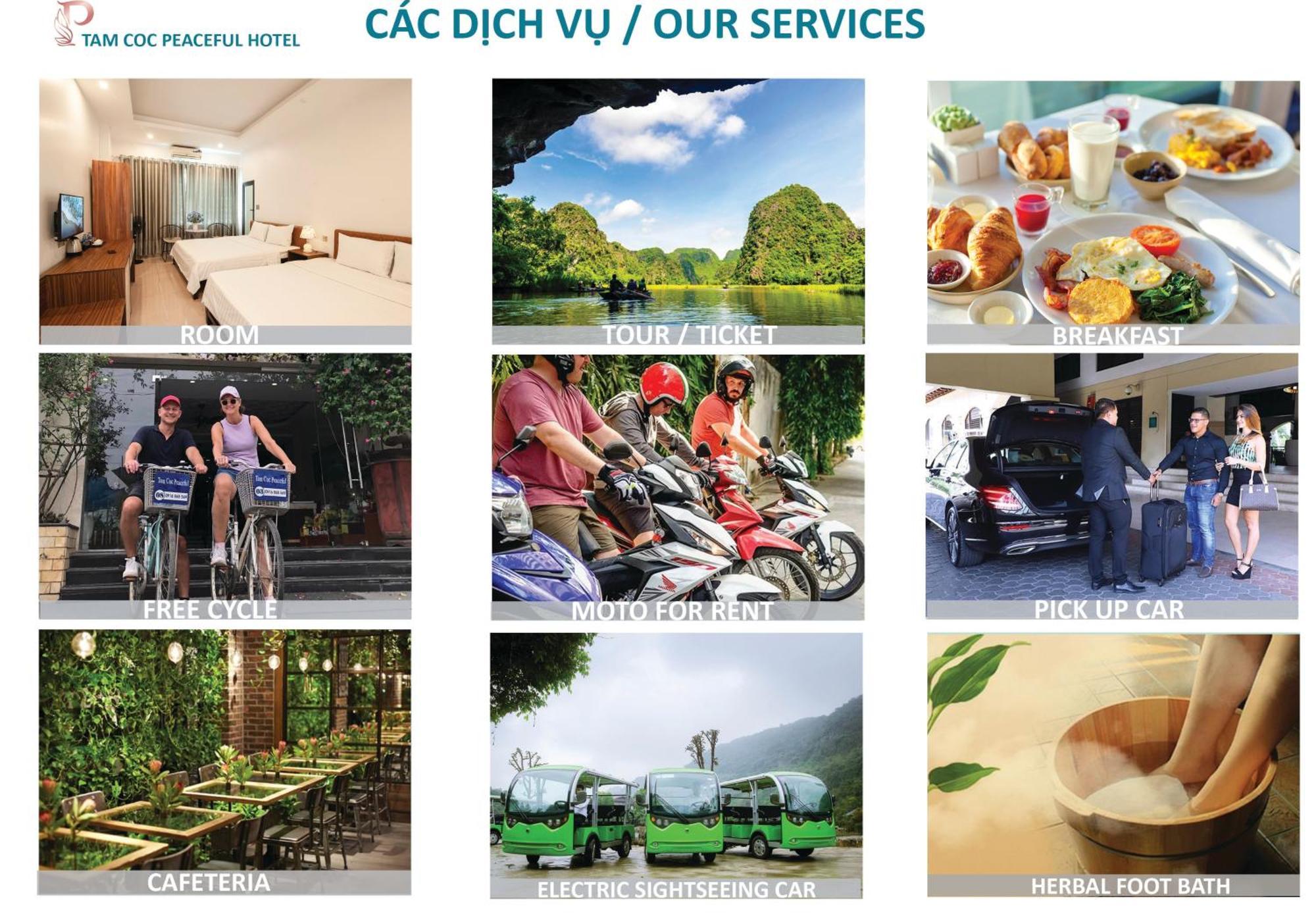 Tam Coc Peaceful Hotel Ninh Binh Buitenkant foto